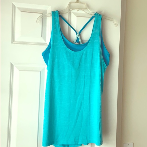 Champion C9 workout tank top with attached sports bra - Picture 1 of 6